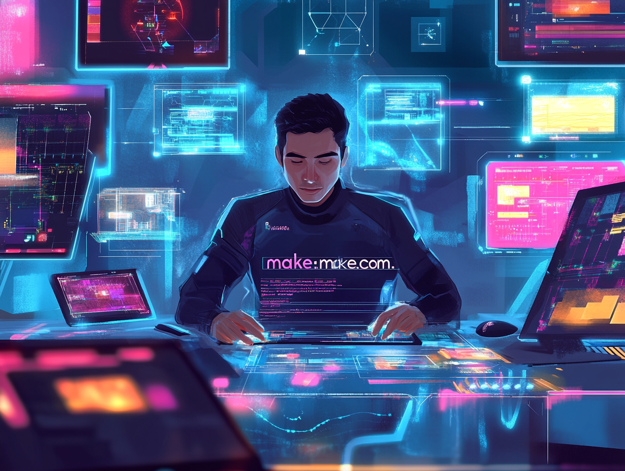 Веб-дизайн 2025: как автоматизация с make.com изменит подходы к созданию уникальных сайтов