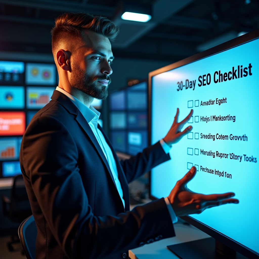 SEO для сайта услуг: 30-Day Essential Checklist для успешного старта и долгосрочного роста