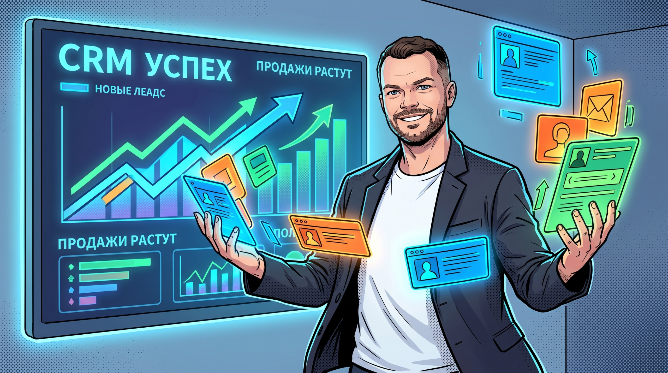CRM для малого бизнеса: как перестать терять клиентов и увеличить продажи без хаоса в заявках