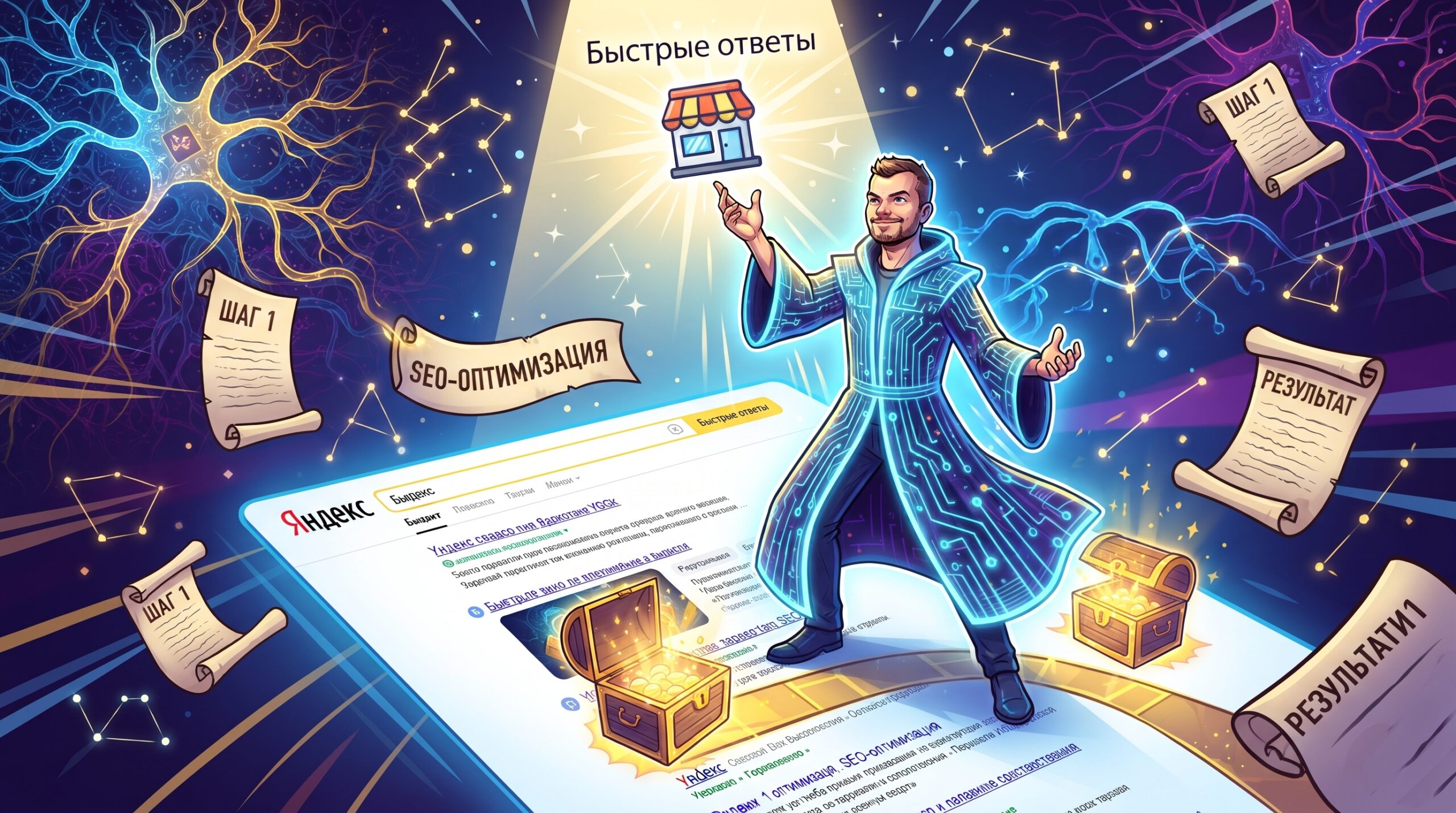 Как попасть в быстрые ответы и нейро-выдачу Яндекса: пошаговое руководство для малого бизнеса
