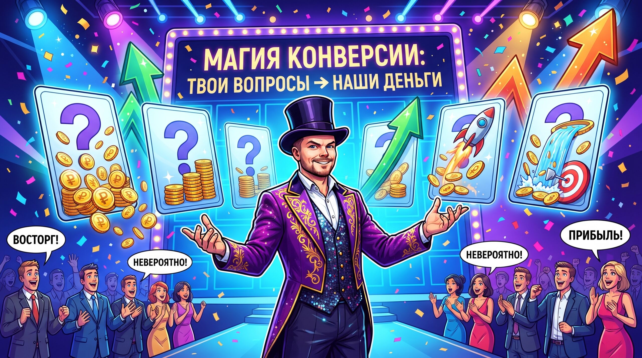Квиз на сайте: как простой опросник из 5 вопросов увеличивает конверсию в 2–4 раза и снижает стоимость заявки вдвое