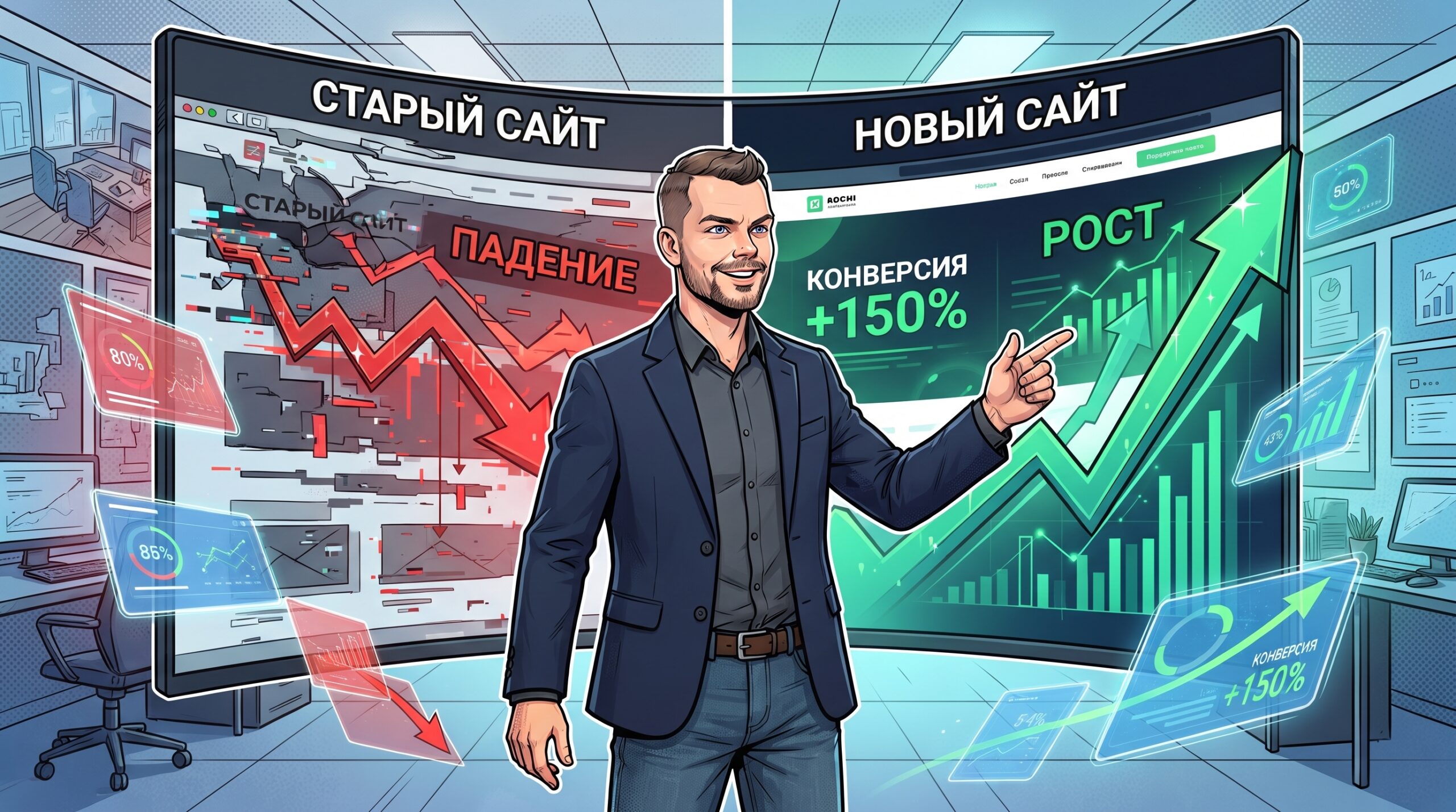 Редизайн сайта: когда он окупается, а когда это выброшенные деньги — полный разбор с цифрами