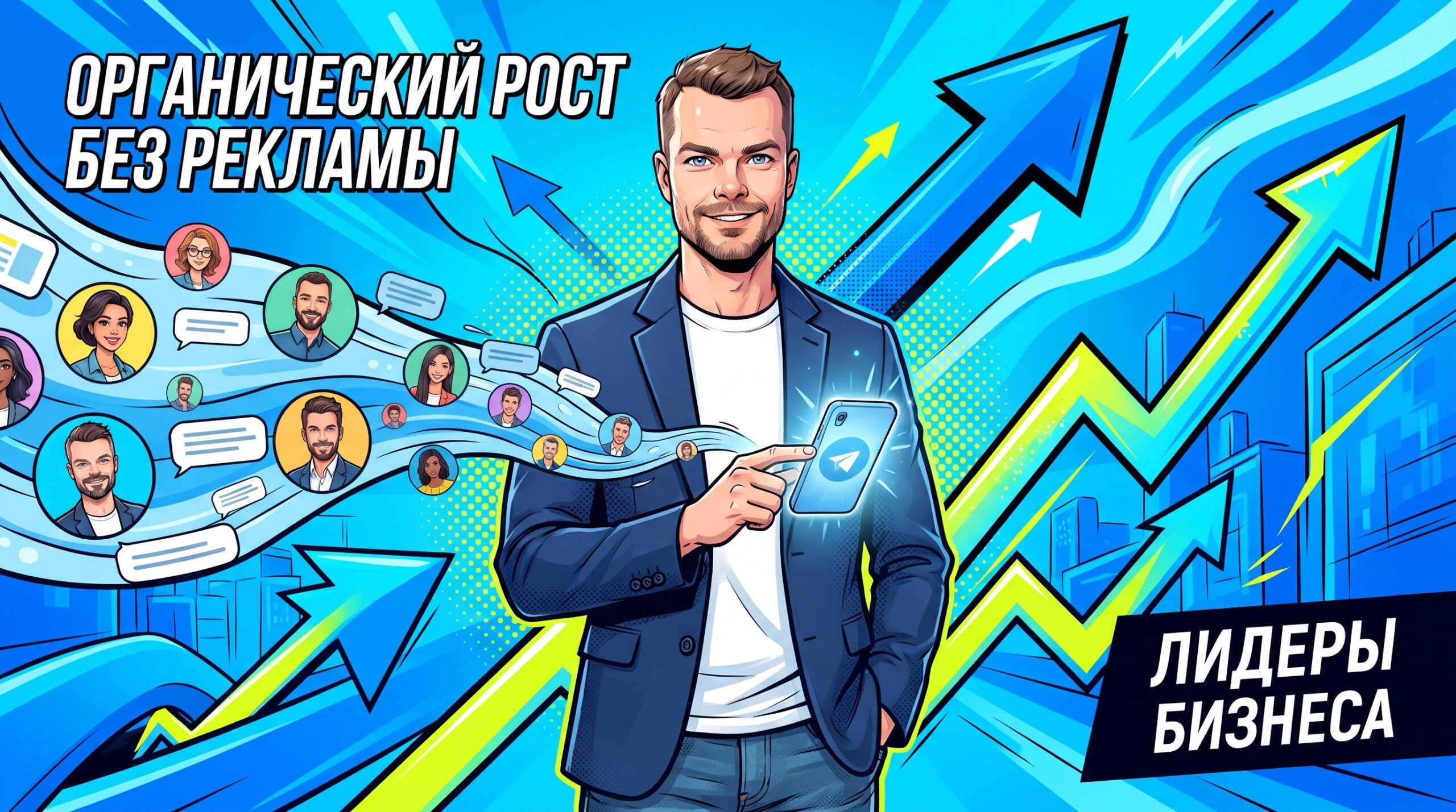 Telegram-канал для бизнеса: как владелец получает клиентов без рекламы через личный бренд