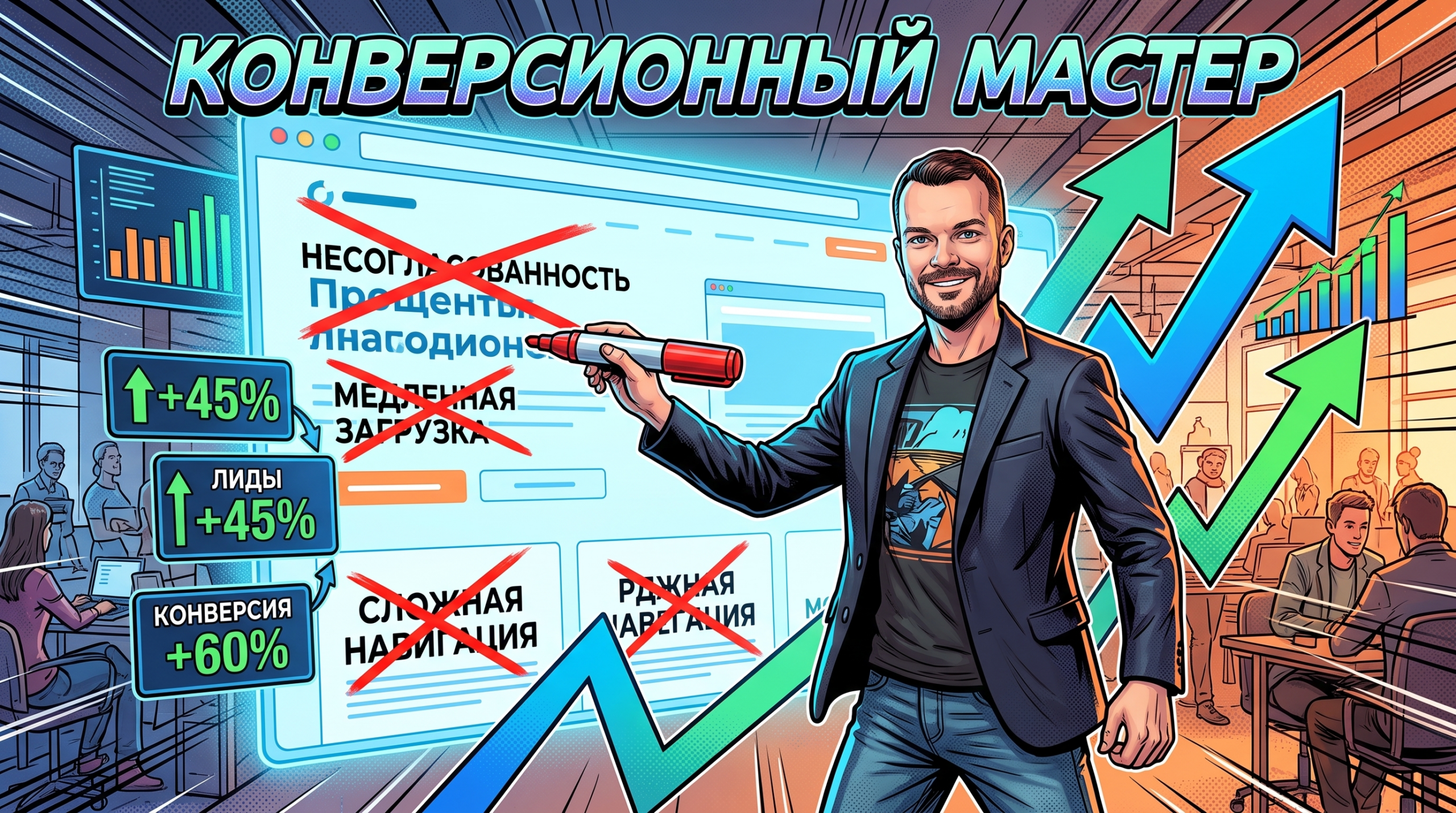 8 ошибок первого экрана сайта, которые убивают конверсию и заявки