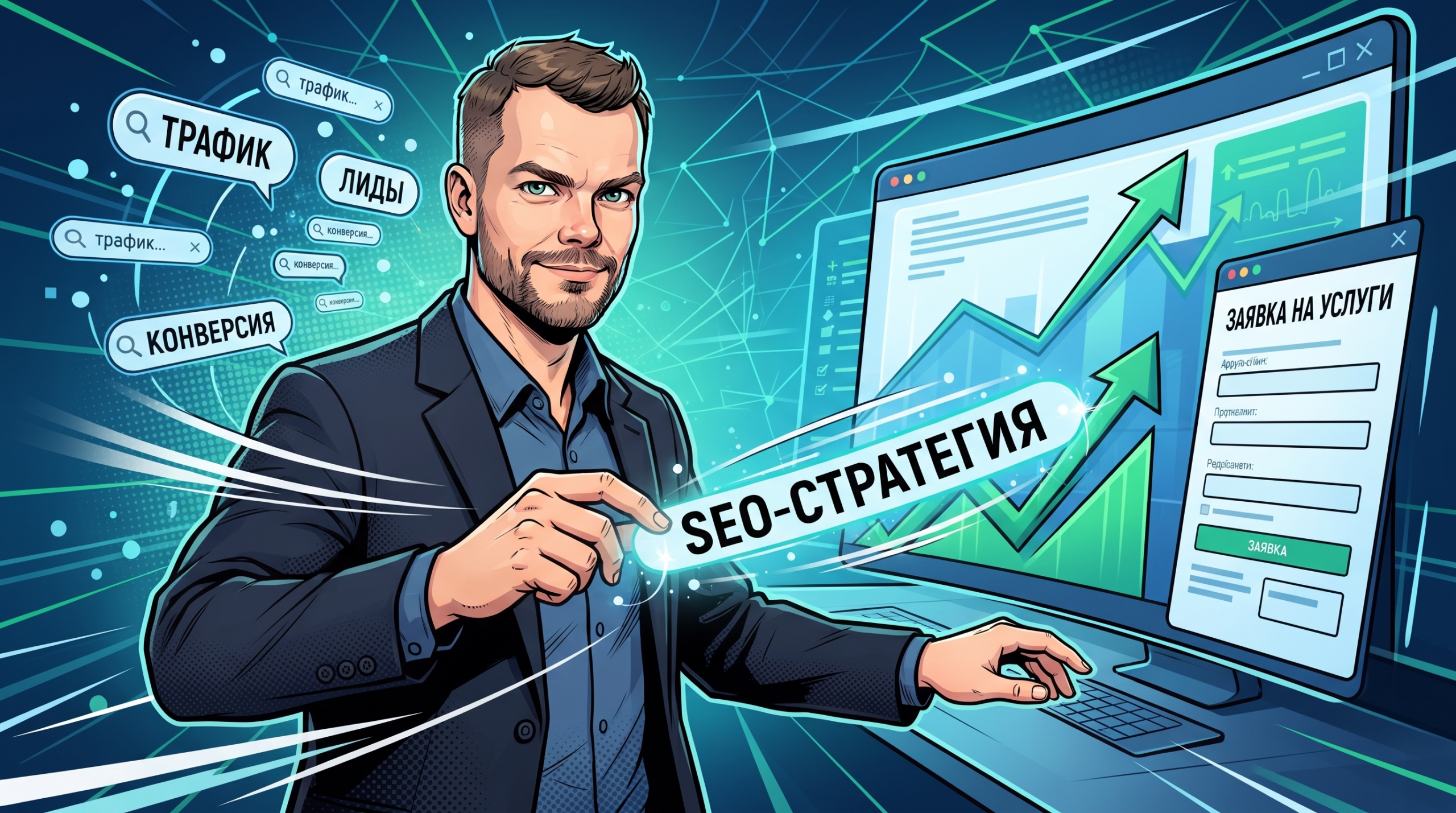 Семантическое ядро для сайта услуг: как собрать запросы, которые приносят заявки, а не трафик